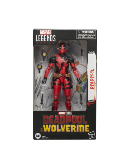 Figura hasbro marvel legends series deadpool