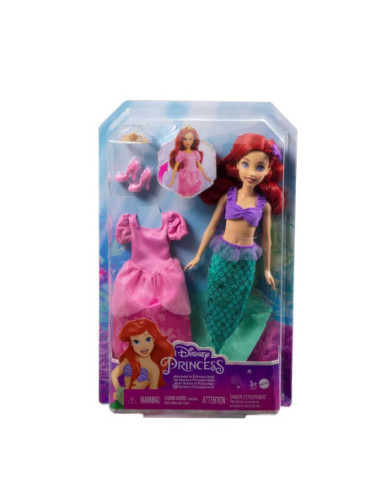 Muñeca mattel princesa diseny ariel sirena