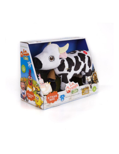 Peluche musical bandai vaca lola