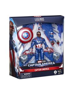 Figura hasbro legends series captain america