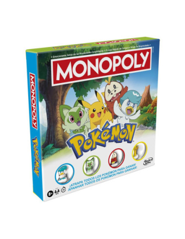 Juego mesa monopoly pokemon