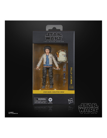 Figura hasbro star wars the black