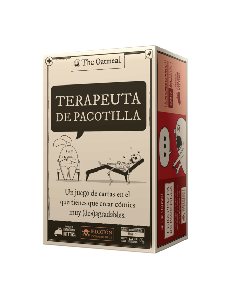 Juego mesa terapeuta pacotilla