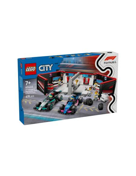 Lego city formula 1 garaje con