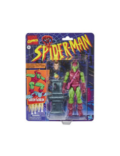 Figura hasbro marvel comics spider - man green