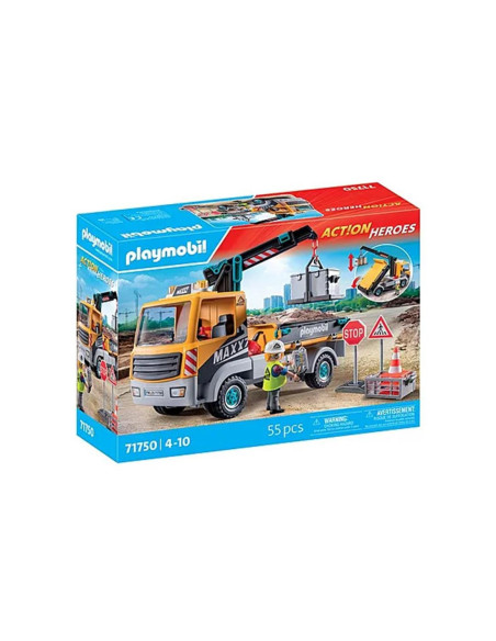 Playmobil -  camión de construcción con