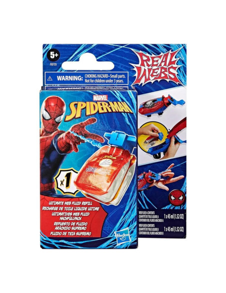 Hasbro marvel spiderman real webs refil