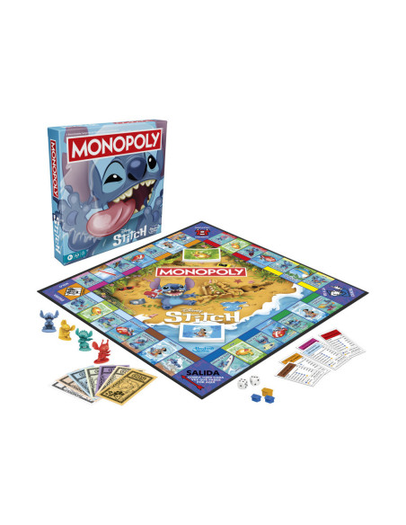 Juego mesa monopoly stitch