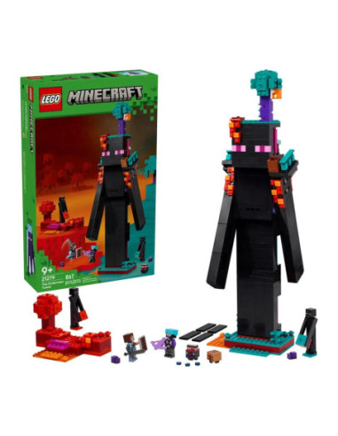 Lego minecraft la torre enderman