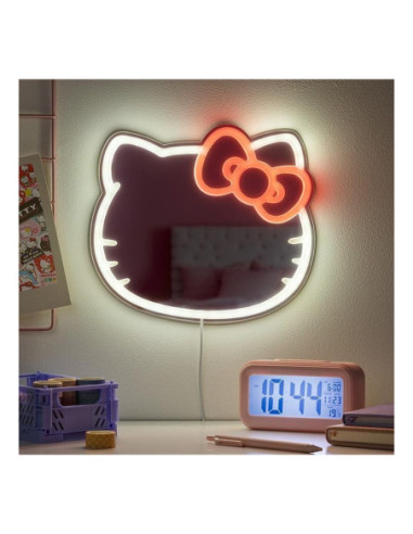 Espejo de neón led montable en