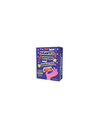 Juego mesa gigantes moviendo mueblecitos