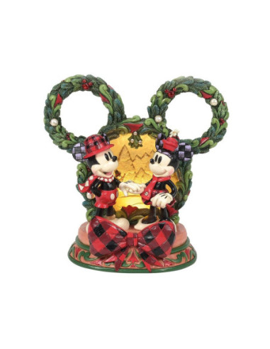 Figura diorama enesco disney mickey y