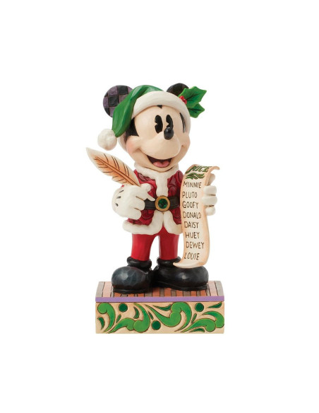 Figura enesco disney papá noel mickey