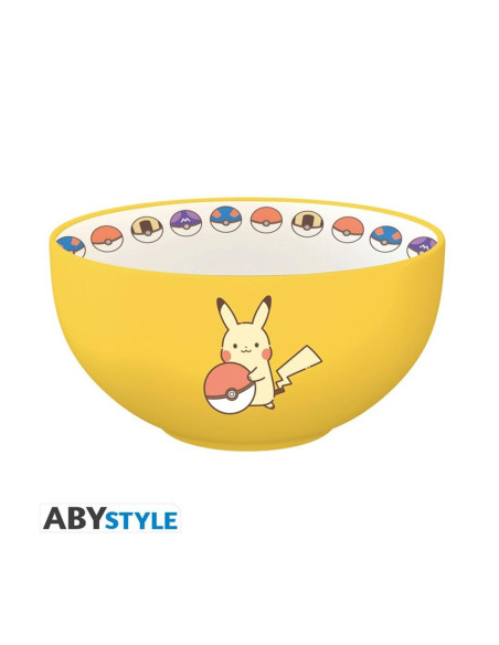 Bowl abystyle pokemon pikachu electric type
