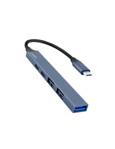 Minidock coolbox 5 aluminio usb - c +