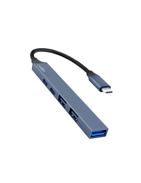 Minidock coolbox 5 aluminio usb - c +