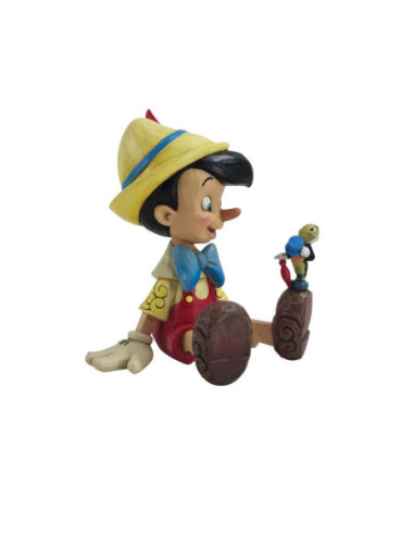 Figura enesco disney pinocchio sentado &