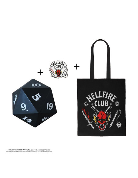 Pack regalo stranger things hellfire club