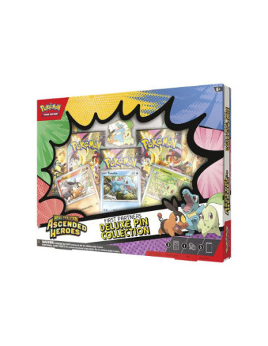 Caja de colección pin deluxe pokemon