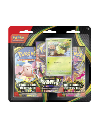 Pack 3 sobres pokemon tcg marzo