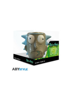 Taza 3d rick y morty rick
