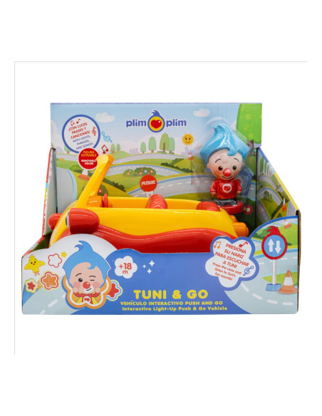 Vehiculo interactivo tuni & plim plim