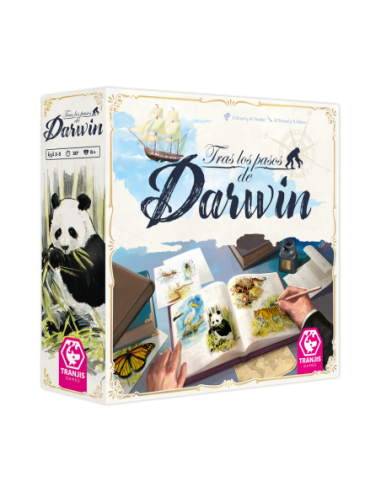 Juego mesa tras los pasos darwin