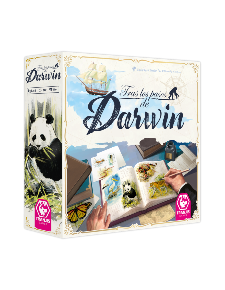 Juego mesa tras los pasos darwin