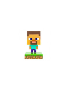 Lampara paladone icon minecraft steve
