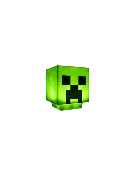 Lampara paladone minecraft creeper verde