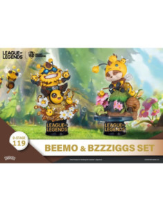 Set 2 figuras beast kingdom dstage