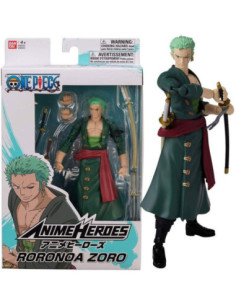 Figura bandai one piece anime heroes