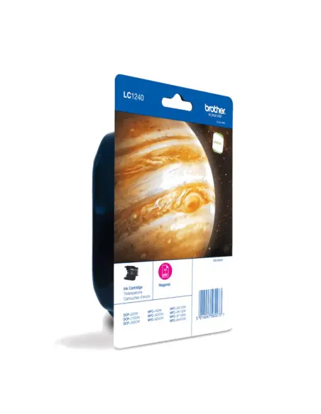 Cartucho tinta brother lc1240mbp magenta 600