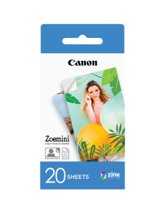 Papel fotografico canon zp - 2030 20 hojas