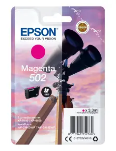 Cartucho tinta epson t02v340 502 magenta
