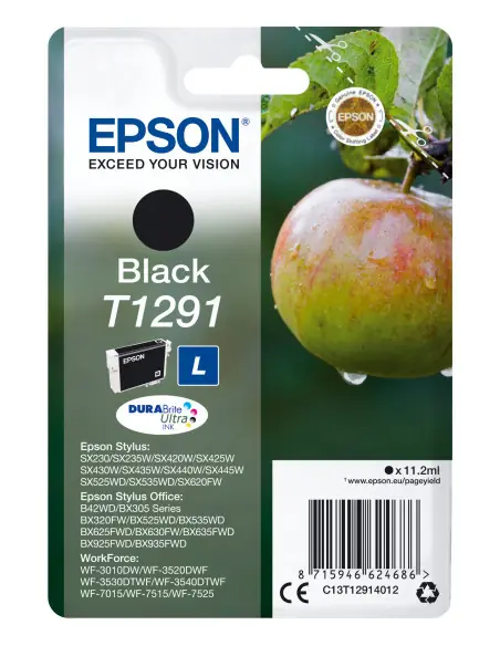 Cartucho tinta epson t129140 negro 11.2ml