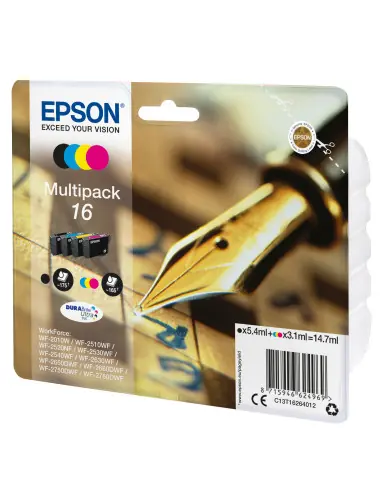 Multipack tinta epson c13t16264012 wf - 2010 2510