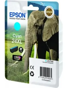 Cartucho tinta epson t243240 cian xl