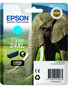 Cartucho tinta epson t243240 cian xl 2