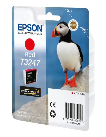 Cartucho tinta epson c13t32474010 rojo ultrachrome